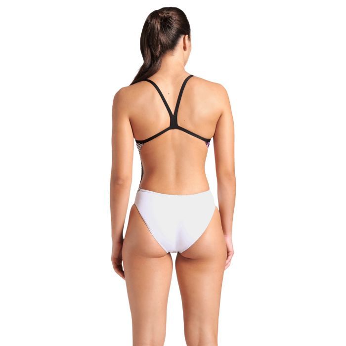 Купальник Arena Airbrush Swimsuit Challenge Ba 007912-510 білий, чорний, мультикольор 40 (3468337391487) изображение 2