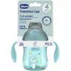 Поильник-непроливайка Chicco Transition Cup 200 мл. від 4 місяців (блакитна) (06911.25) изображение 2