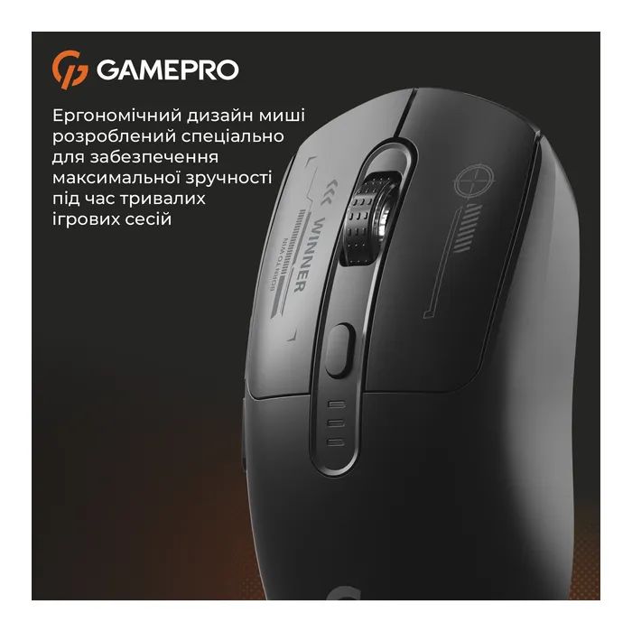 Мышка GamePro Genesis Winner Wireless/Bluetooth/USB White (GM079W) изображение 10