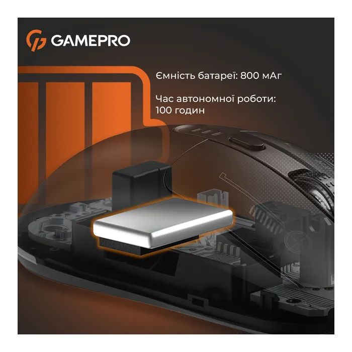 Мышка GamePro Genesis Winner Wireless/Bluetooth/USB White (GM079W) изображение 7