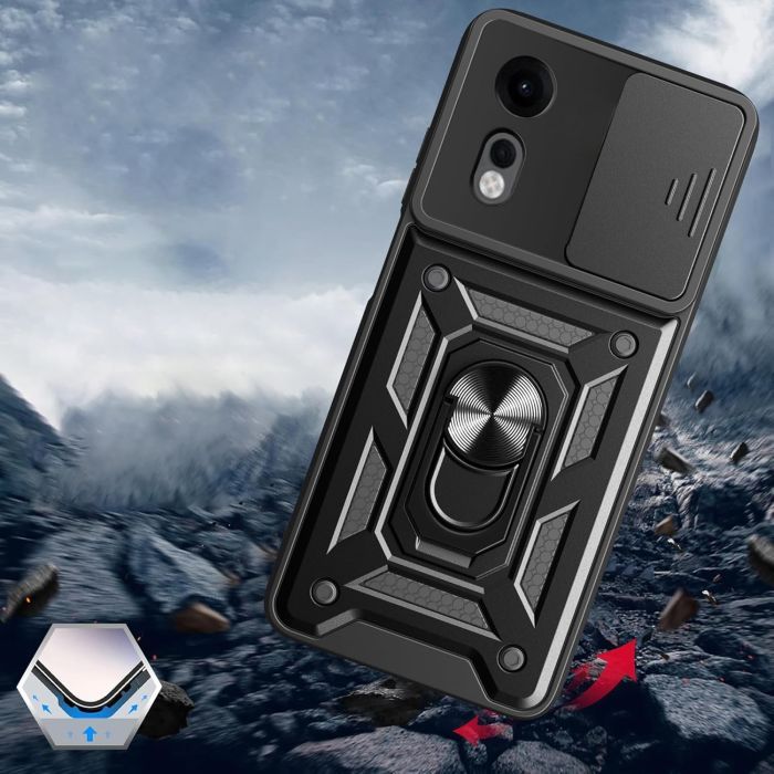 Чохол до мобільного телефона BeCover Military Nubia Neo 2 5G Black (713533) зображення 4