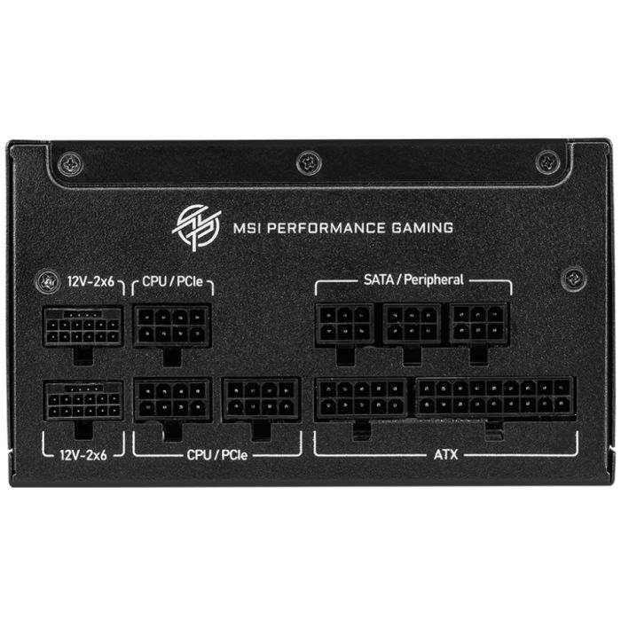 Блок питания MSI 1250W (MPG A1250GS PCIE5) изображение 2