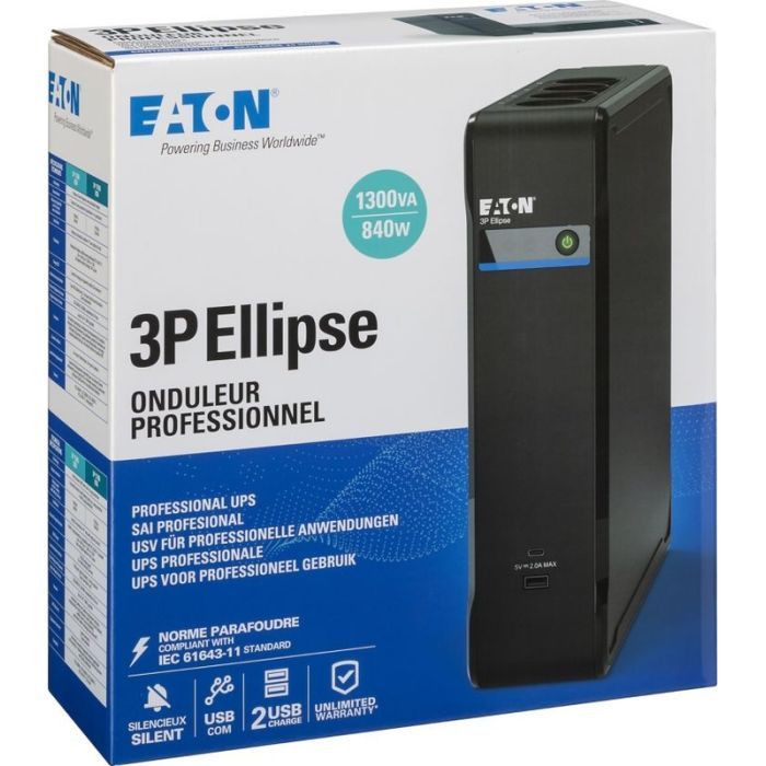 Пристрій безперебійного живлення Eaton 3P1300UD зображення 6