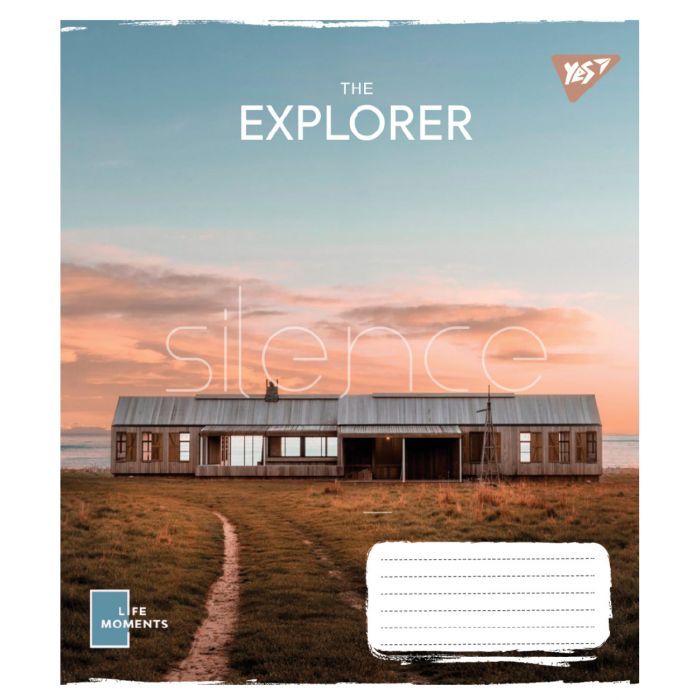 Зошит Yes The Explorer А5 96 аркушів лінія (767860) зображення 3