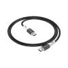 Дата кабель USB-C to USB-C 1.0m 3A 60W silicone black BOROFONE (6974443384802) зображення 2