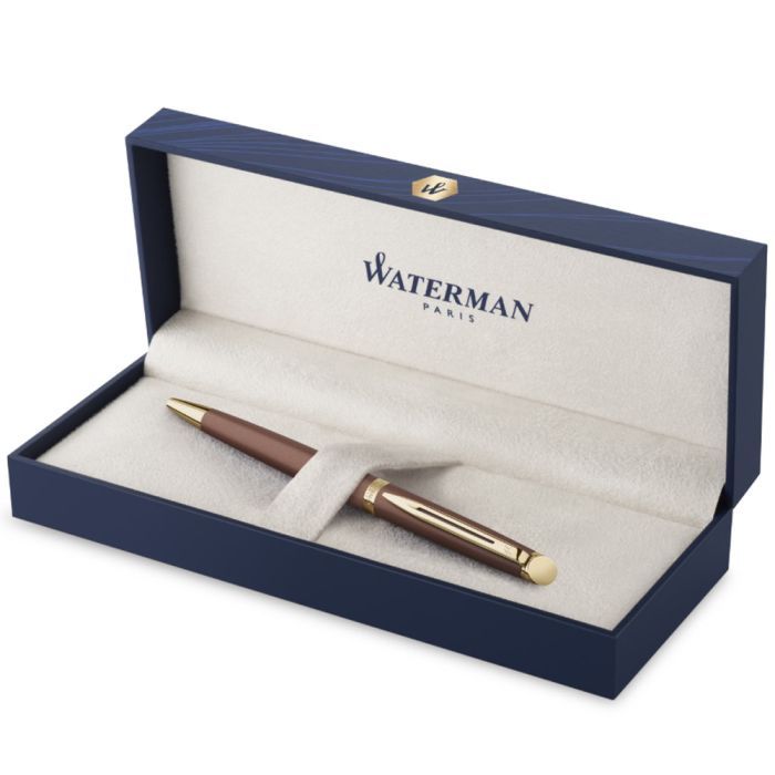 Ручка кулькова Waterman HEMISPHERE Metallic Copper Red GT BP (22 092) зображення 3