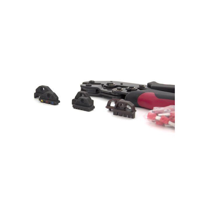 Затиск для клем CINLINELE Black-red + насадки 06 -0.5-6mm2, 02С -0.5-2.5mm2, 06WF -0.25-6mm2 (Cinlin-06-02C-06WF) зображення 7