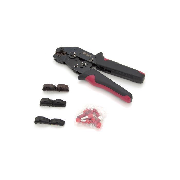 Затиск для клем CINLINELE Black-red + насадки 06 -0.5-6mm2, 02С -0.5-2.5mm2, 06WF -0.25-6mm2 (Cinlin-06-02C-06WF) зображення 9