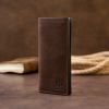 Гаманець Grande Pelle На магнітній кнопці Шоколадний (11314) зображення 8