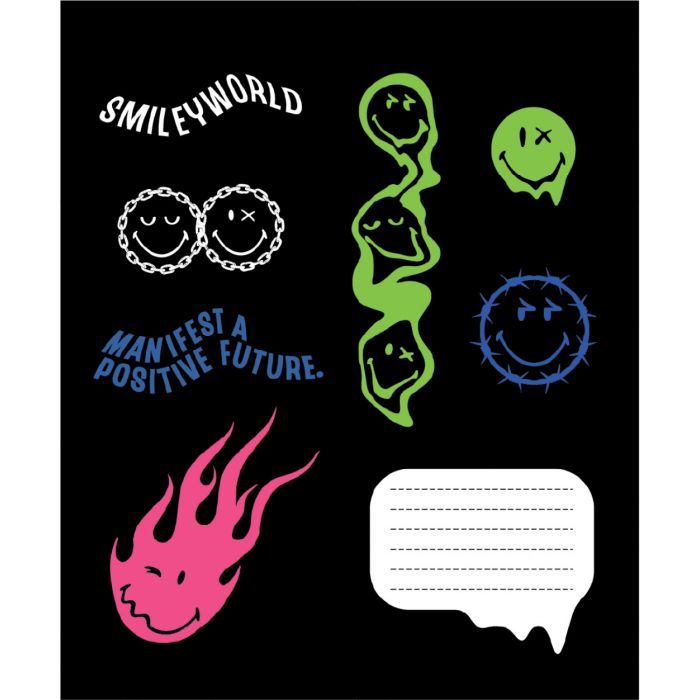 Тетрадь Yes Smiley World Anime А5 24 листов линия (767651) изображение 6