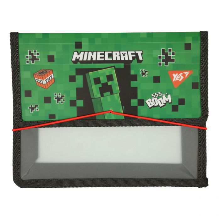Папка для тетрадей Yes пластиковая на резинке В5 Minecraft (492307)