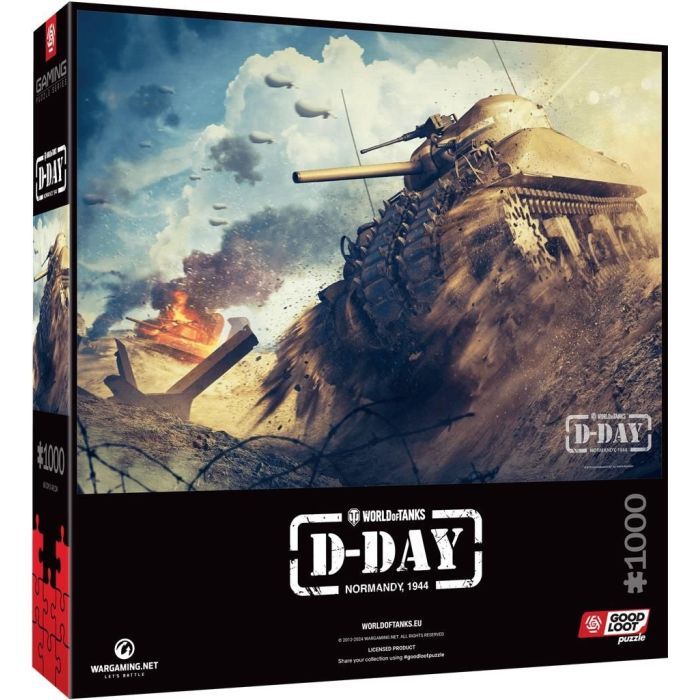 Пазл GoodLoot World of Tanks D-DAY 1000 эл. (5908305247524) изображение 3