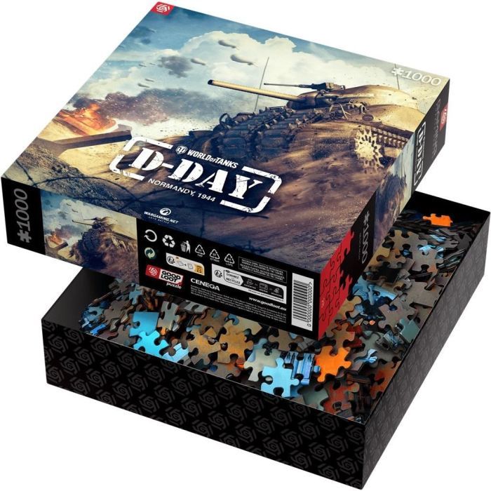Пазл GoodLoot World of Tanks D-DAY 1000 эл. (5908305247524) изображение 7