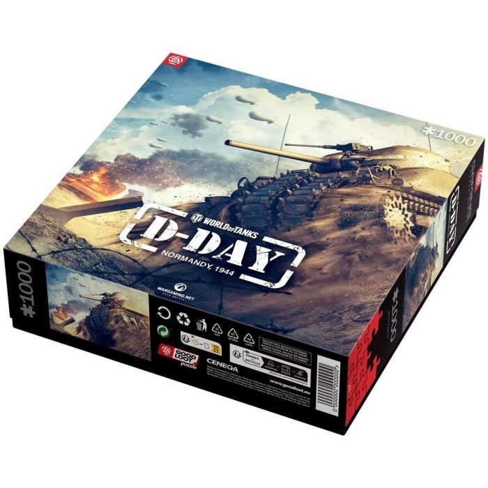 Пазл GoodLoot World of Tanks D-DAY 1000 эл. (5908305247524) изображение 8
