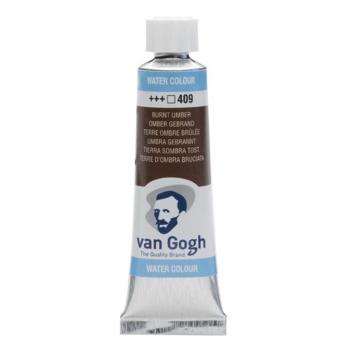 Акварельные краски Royal Talens Van Gogh (409), Умбра палена, туба 10 мл (8712079417826)