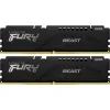 Модуль пам'яті для комп'ютера DDR5 128GB (2x64GB) 5600 MHz Beast Black Kingston Fury (ex.HyperX) (KF556C40BBK2-128)