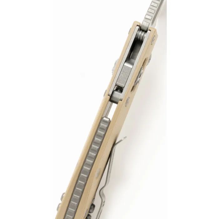 Нож Microtech Stitch Ram-Lock, fluted, Apoc, руків'я G10 tan (169RL-10APFLGTTA) изображение 3