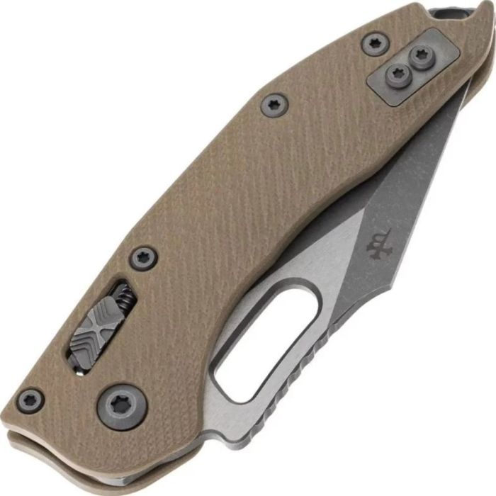 Нож Microtech Stitch Ram-Lock, fluted, Apoc, руків'я G10 tan (169RL-10APFLGTTA) изображение 7