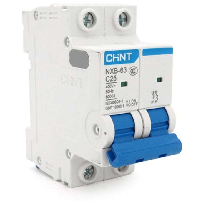 Автоматический выключатель CHINT NXB-63-2P-C25