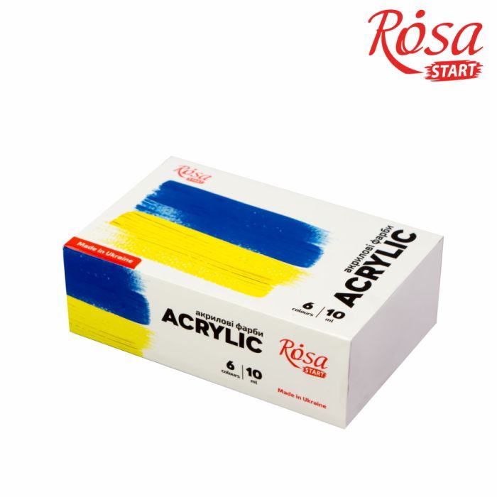 Акриловые краски Rosa START Ukraine 9 x10 мл (4823098531043)