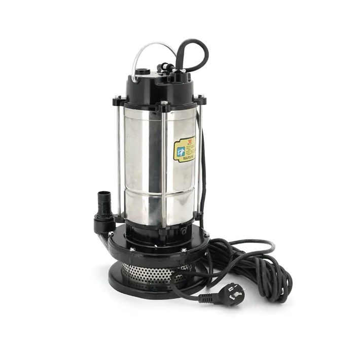 Заглибний насос Voltronic 1500W, 220V, до 3 м³/год, підйом до 28 м, 25мм, INOX, 415х200х235 мм, 11.880 кг. + перехідник (YT-P-1500-28)