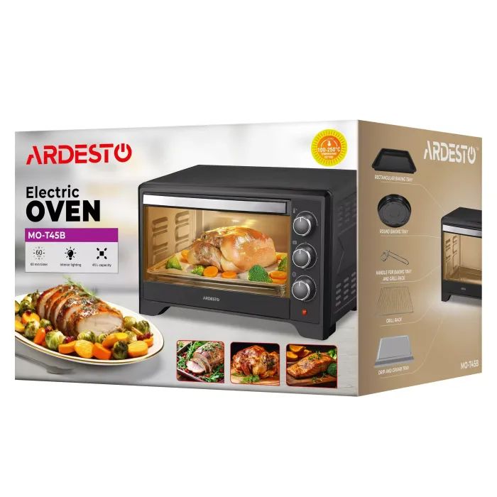 Електропіч Ardesto MO-T45B зображення 12