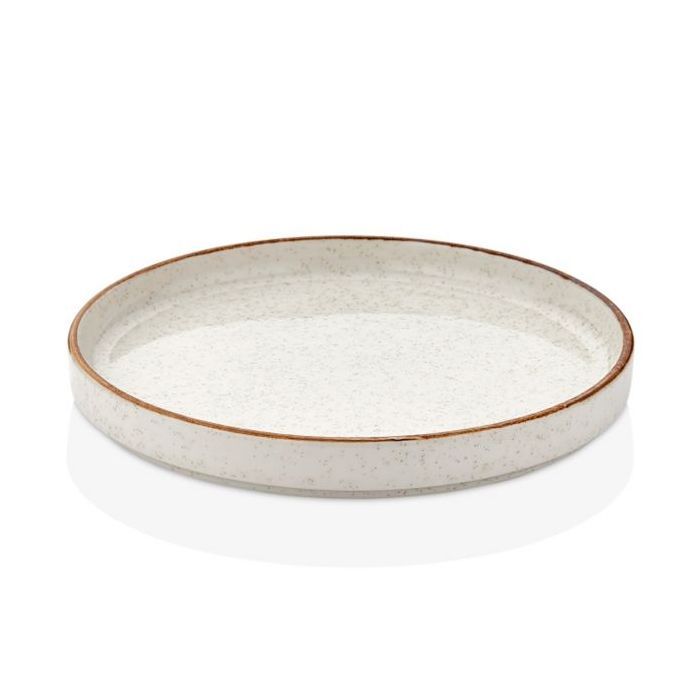 Тарелка By Bone серія "Effect" Dust з бортом 90° 27 см (EF-DS-HL-27-RD)