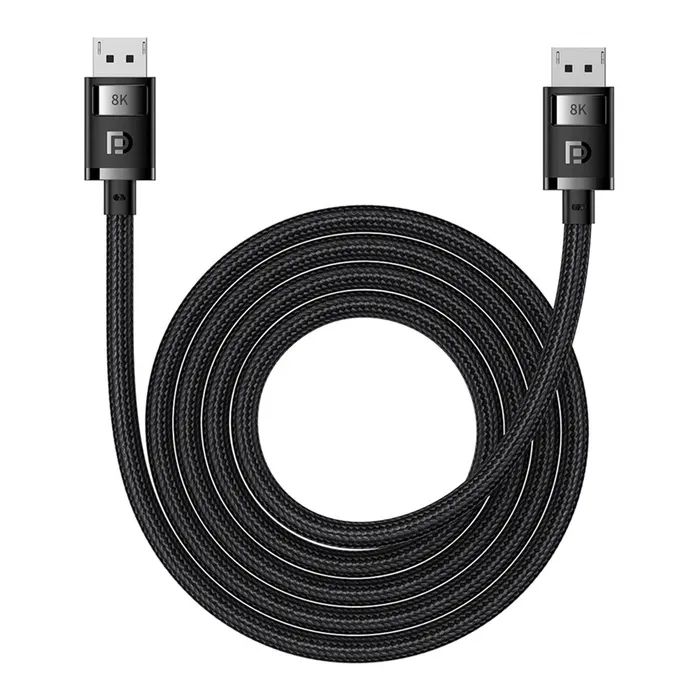 Кабель мультимедийный DisplayPort M to DisplayPort M 2.0m 8K Baseus (B00633706111-02)