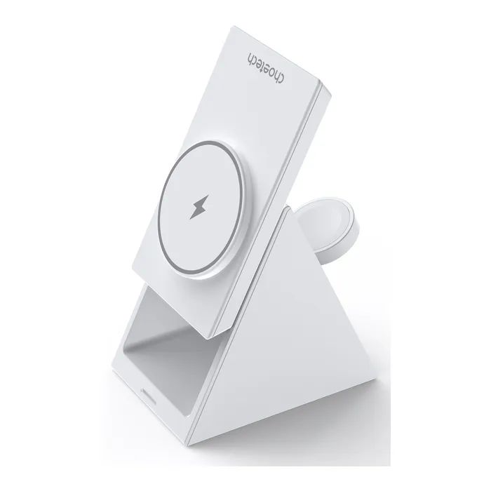 Зарядний пристрій Choetech Wireless magnetic 3-in-1 15W black (T616-F) зображення 2 Зарядний пристрій Choetech Wireless magnetic 3-in-1 15W black (T616-F) зображення 2