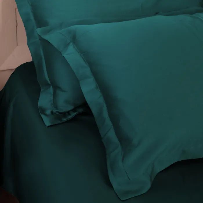 Постельное белье MirSon Tencel №07 Emerald 175х210 двуспальный (2200009370984) изображение 10