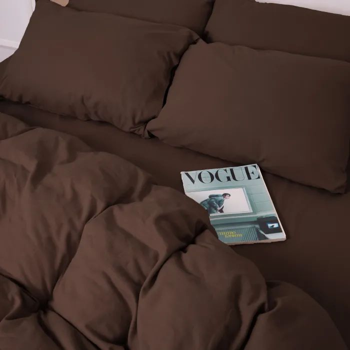 Постельное белье MirSon 003 Brown Фланель 143х210 Полуторный (2200009648700) изображение 11