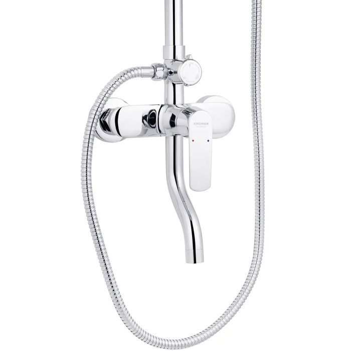 Душевой гарнитур Kroner Armada-C064K + змішувач Armada-C010 + змішувач Bidet-C082 (CVS30212) изображение 6