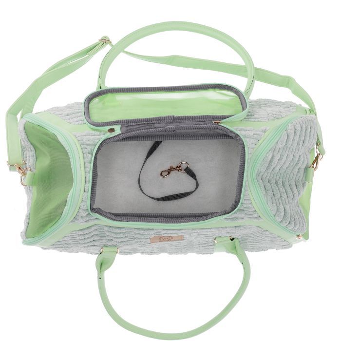 Переноска для тварин MISOKO&CO 51.5x25.5x27 см зелена (YIWUMSK70160) зображення 5