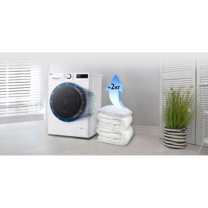 Пральна машина LG F4Y5ES0W зображення 3