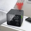 Настільний годинник Muse Радіо-годинник з USB та проекцією (M-189 P) зображення 5