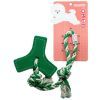 Игрушка для собак MISOKO&CO Веревка зеленая 42 см (MSKTXDT5204-Z)