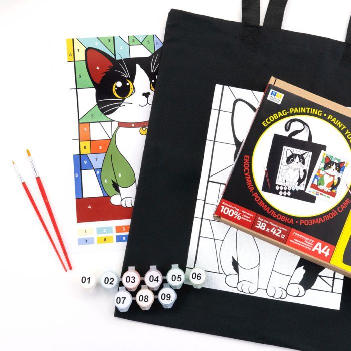Набор для творчества Rosa Яскравий кіт (4823098545811) изображение 2