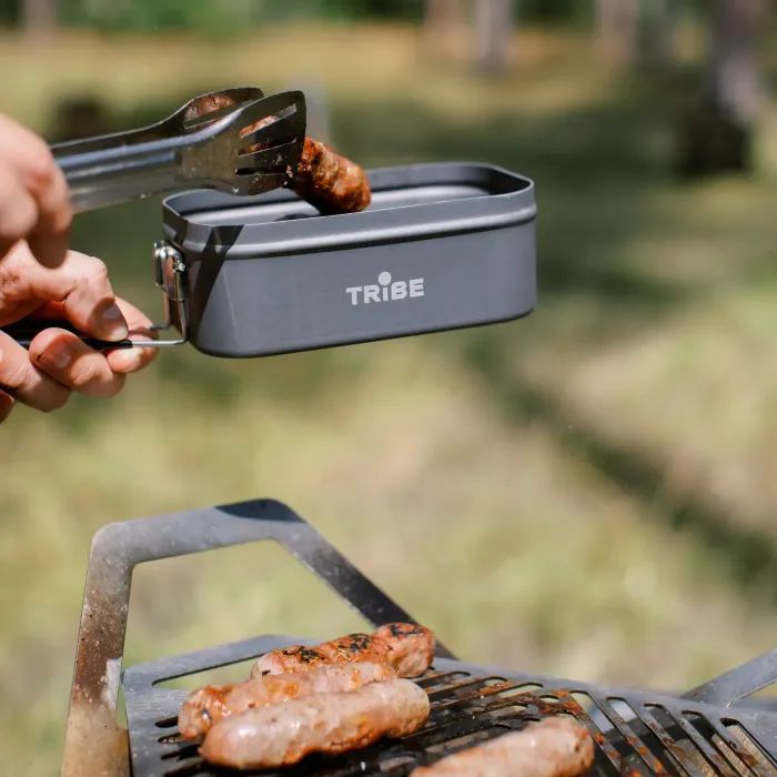 Миска туристична Tribe Lunch Box Alu T-FG-0016-grey, , шт (T-FG-0016-grey) зображення 8
