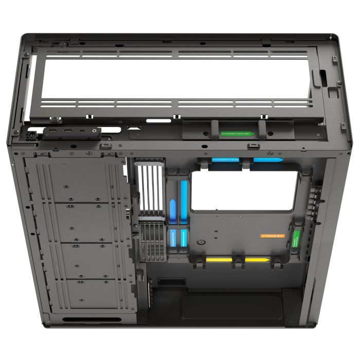 Корпус для ПК HAVN HS 420 Base Edition Black (HVN-CA-HS420-06) зображення 6