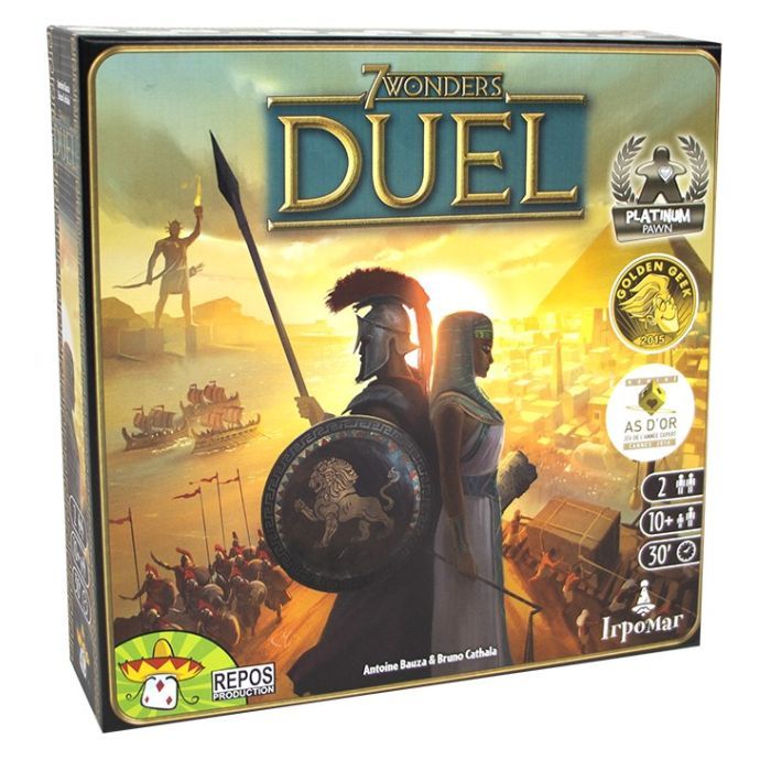 Настольная игра Ігромаг 7 Чудес: Дуэль (7 Wonders: Duel) (укр.) (92384)
