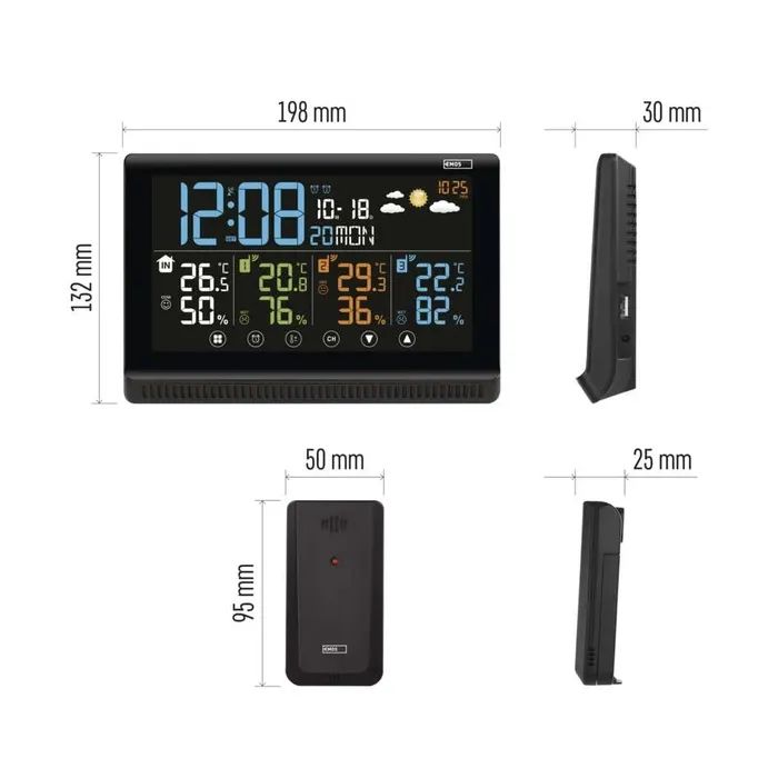 Метеостанция EMOS E8614 изображение 10