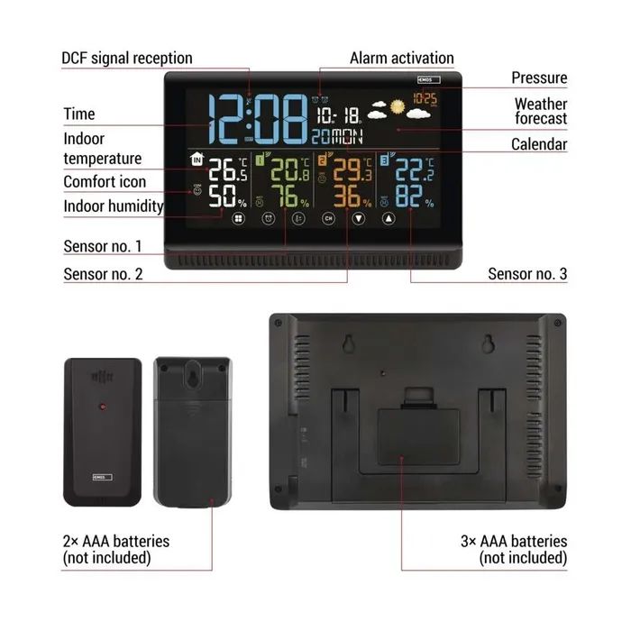 Метеостанция EMOS E8614 изображение 11