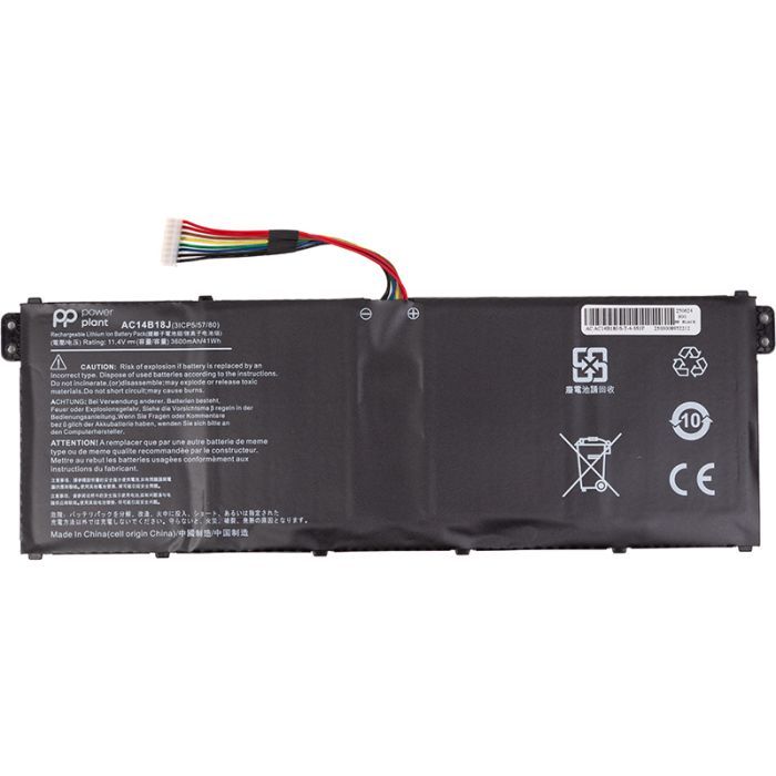Акумулятор до ноутбука ACER Aspire 7 A715 (AC14B18J) 11.4V 3600mAh PowerPlant (NB410279)