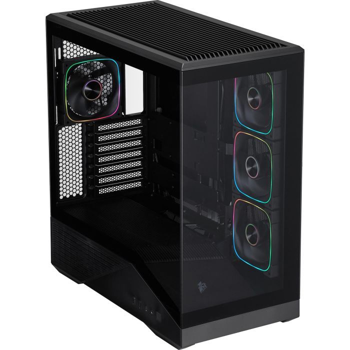 Корпус для ПК 1stPlayer GM7-BK-3FN7R-1FN7 Black (GM7-BK-3FN7R-1FN7) изображение 2