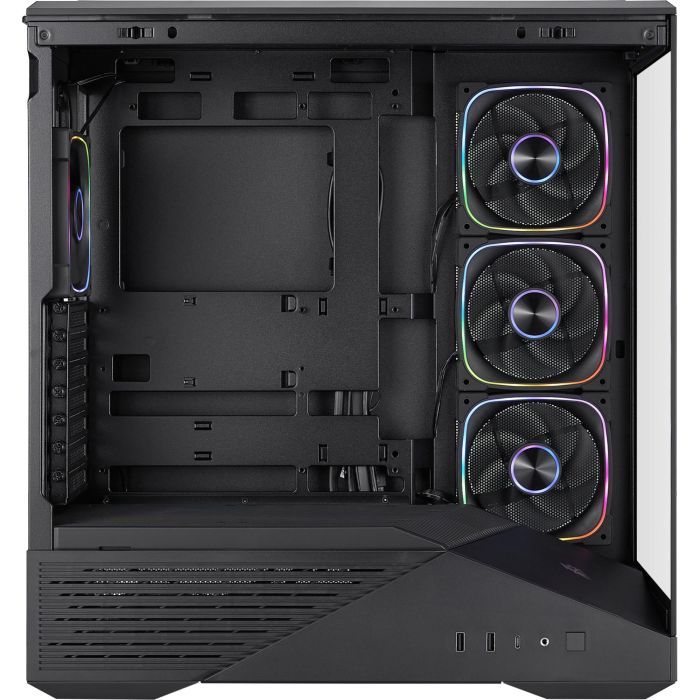 Корпус для ПК 1stPlayer GM7-BK-3FN7R-1FN7 Black (GM7-BK-3FN7R-1FN7) изображение 3