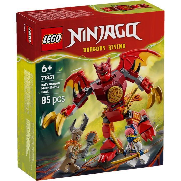 Конструктор LEGO Ninjago Боевой набор работа Дракона Кая (71851)