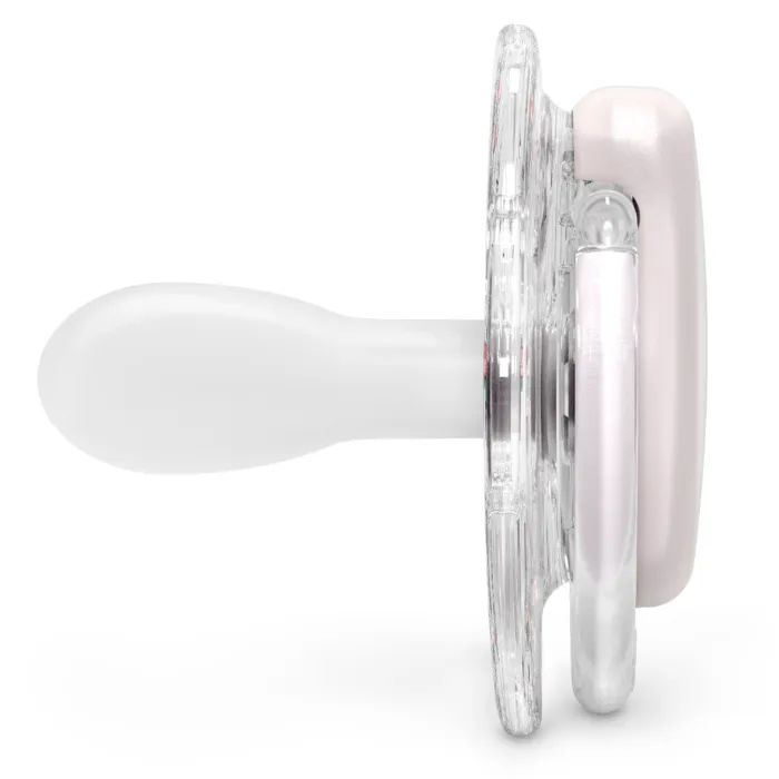 Пустышка Suavinex Poetry фізіологічна, 0-6 місяців, світло-рожева з малюнком (308929) изображение 2