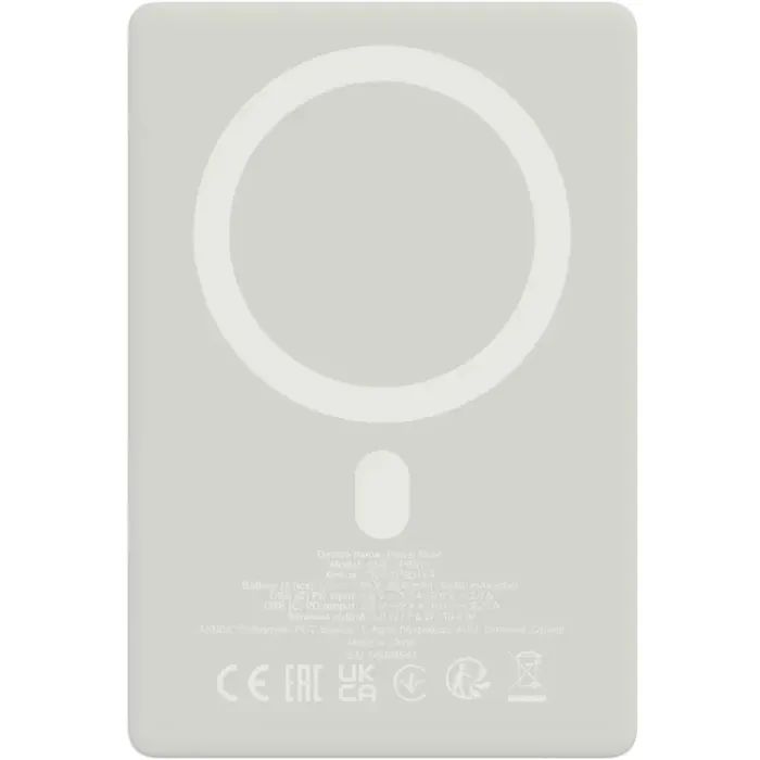 Батарея універсальна Canyon 10000mAh OnPower 511 PD20W Magnetic wireless MagSafe Grey (CNS-CPB511G) зображення 3