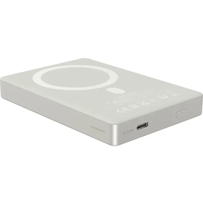 Батарея універсальна Canyon 10000mAh OnPower 511 PD20W Magnetic wireless MagSafe Grey (CNS-CPB511G) зображення 4