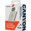 Батарея універсальна Canyon 10000mAh OnPower 511 PD20W Magnetic wireless MagSafe Grey (CNS-CPB511G) зображення 5